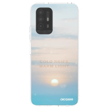 Picasee silikonski prozorni ovitek za OPPO A94 5G - COLD SKIES