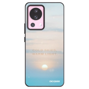 Picasee silikonski črni ovitek za Xiaomi 13 Lite - COLD SKIES