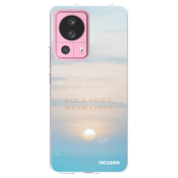 Picasee silikonski prozorni ovitek za Xiaomi 13 Lite - COLD SKIES
