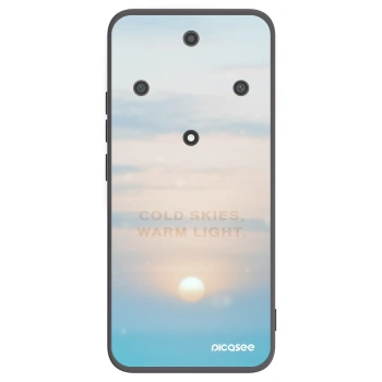 Picasee silikonski črni ovitek za Honor Magic5 Lite 5G - COLD SKIES