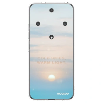 Picasee silikonski prozorni ovitek za Honor Magic5 Lite 5G - COLD SKIES