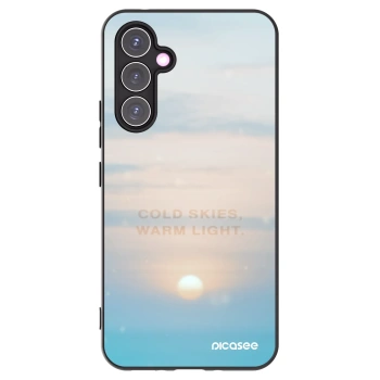 Picasee silikonski črni ovitek za Samsung Galaxy A54 5G A546B - COLD SKIES