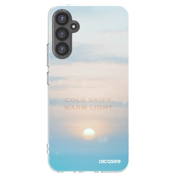 Picasee silikonski prozorni ovitek za Samsung Galaxy A34 5G A346B - COLD SKIES