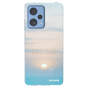 Picasee silikonski prozorni ovitek za Xiaomi Redmi Note 12 Pro 5G - COLD SKIES
