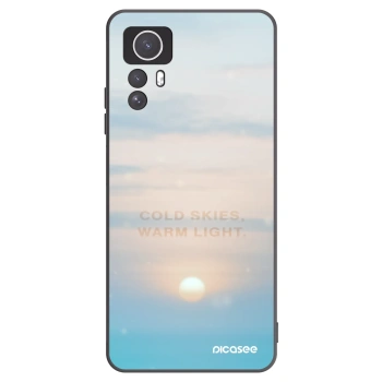 Picasee silikonski črni ovitek za Xiaomi Redmi Note 12S - COLD SKIES
