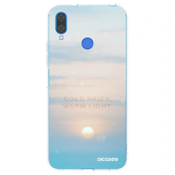 Picasee silikonski prozorni ovitek za Huawei Nova 3 - COLD SKIES