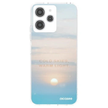 Picasee silikonski prozorni ovitek za Xiaomi Redmi 12 4G - COLD SKIES