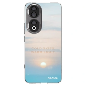 Picasee silikonski prozorni ovitek za Honor 90 5G - COLD SKIES
