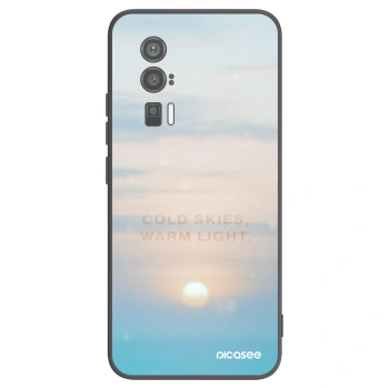 Picasee silikonski črni ovitek za Xiaomi Poco F5 Pro 5G - COLD SKIES