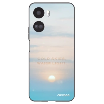 Picasee silikonski črni ovitek za Honor 90 Lite 5G - COLD SKIES