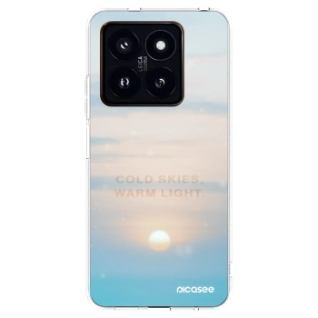Picasee silikonski prozorni ovitek za Xiaomi 14 Pro - COLD SKIES