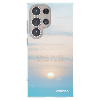 Picasee silikonski prozorni ovitek za Samsung Galaxy S24 Ultra S928B 5G - COLD SKIES