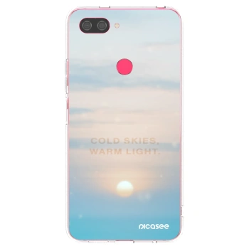 Picasee silikonski prozorni ovitek za Xiaomi Mi 8 Lite - COLD SKIES