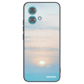 Picasee silikonski črni ovitek za Motorola Edge 40 Neo - COLD SKIES