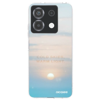 Picasee silikonski prozorni ovitek za Xiaomi Poco X6 - COLD SKIES