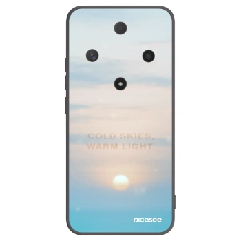 Picasee silikonski črni ovitek za Honor Magic6 Lite 5G - COLD SKIES