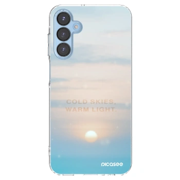 Picasee silikonski prozorni ovitek za Samsung Galaxy A15 A156B 5G - COLD SKIES
