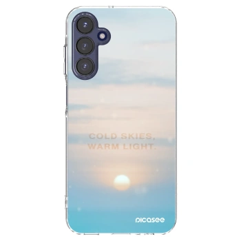 Picasee silikonski prozorni ovitek za Samsung Galaxy A15 A155F 4G - COLD SKIES