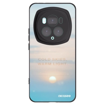 Picasee silikonski črni ovitek za Honor Magic6 Pro - COLD SKIES