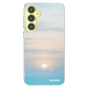 Picasee silikonski prozorni ovitek za Samsung Galaxy A35 5G A356B - COLD SKIES
