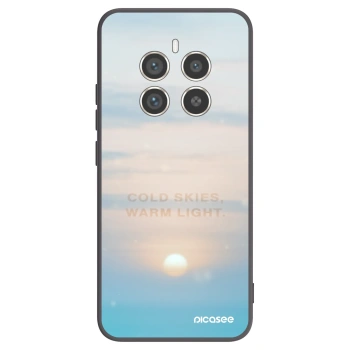 Picasee silikonski črni ovitek za Realme 12 Pro 5G - COLD SKIES