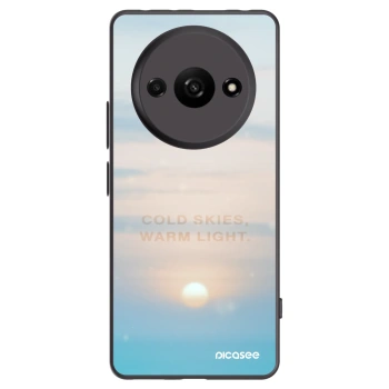 Picasee silikonski črni ovitek za Xiaomi Redmi A3 - COLD SKIES