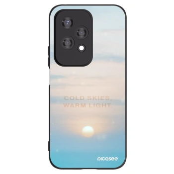 Picasee silikonski črni ovitek za Honor 200 Lite - COLD SKIES