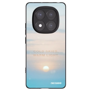 Picasee silikonski črni ovitek za Xiaomi Redmi Note 14 Pro+ 5G - COLD SKIES