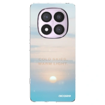 Picasee silikonski prozorni ovitek za Xiaomi Redmi Note 14 Pro 5G - COLD SKIES