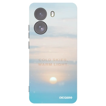Picasee silikonski črni ovitek za Xiaomi Poco X7 - COLD SKIES
