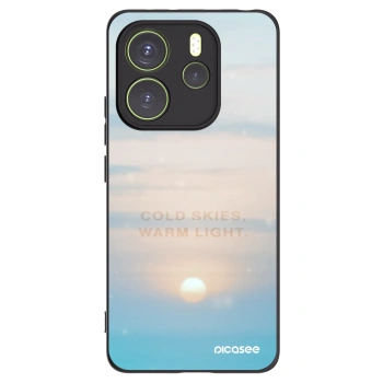 Picasee silikonski črni ovitek za Xiaomi Redmi Note 14 4G - COLD SKIES
