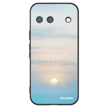 Picasee silikonski črni ovitek za Google Pixel 9 - COLD SKIES