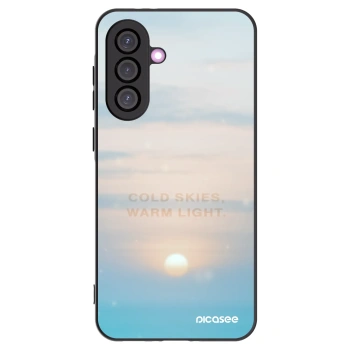 Picasee silikonski črni ovitek za Samsung Galaxy A56 5G A566B - COLD SKIES