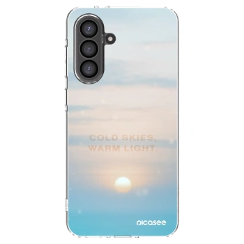 Picasee silikonski prozorni ovitek za Samsung Galaxy A36 5G - COLD SKIES