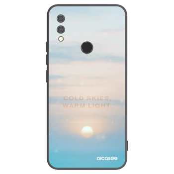 Picasee silikonski črni ovitek za Xiaomi Redmi Note 7 - COLD SKIES