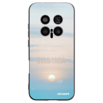 Picasee silikonski črni ovitek za Honor Magic8 Pro 5G - COLD SKIES