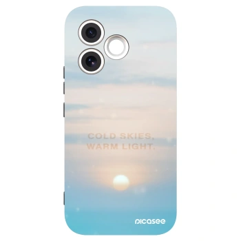 Picasee silikonski črni ovitek za Honor 600 Lite - COLD SKIES