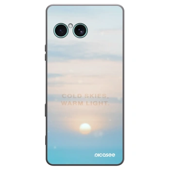 Picasee silikonski črni ovitek za Sony Xperia 10 VII - COLD SKIES