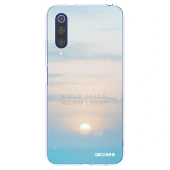 Picasee silikonski prozorni ovitek za Xiaomi Mi 9 SE - COLD SKIES
