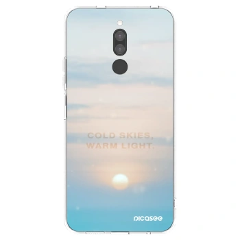 Picasee silikonski prozorni ovitek za Xiaomi Redmi 8 - COLD SKIES
