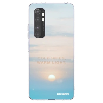 Picasee silikonski prozorni ovitek za Xiaomi Mi Note 10 Lite - COLD SKIES