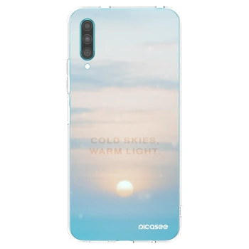 Picasee silikonski prozorni ovitek za Samsung Galaxy A30s A307F - COLD SKIES