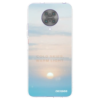 Picasee silikonski prozorni ovitek za Xiaomi Poco F2 Pro - COLD SKIES