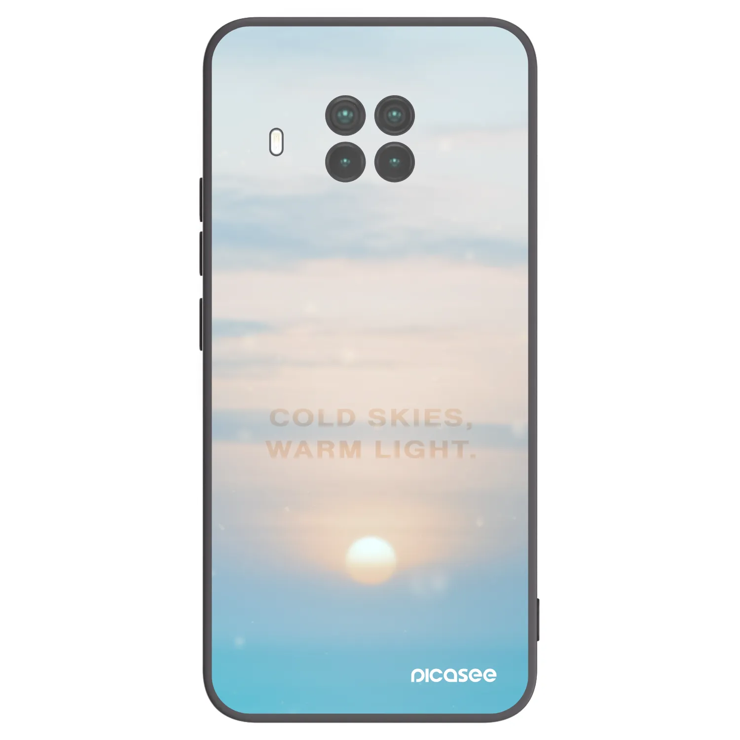 Picasee silikonski črni ovitek za Xiaomi Mi 10T Lite - COLD SKIES