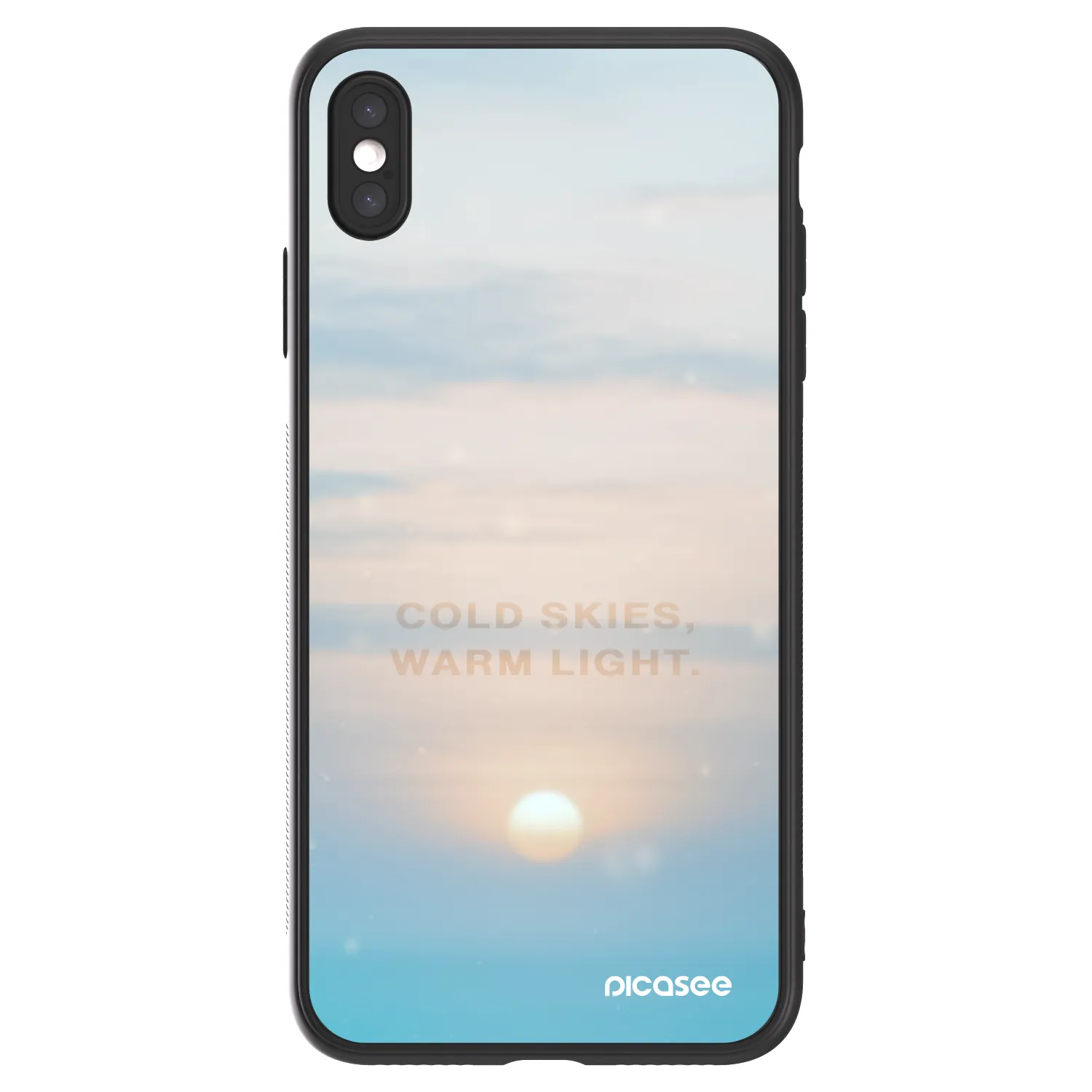 Picasee ULTIMATE CASE za Apple iPhone XS Max - COLD SKIES