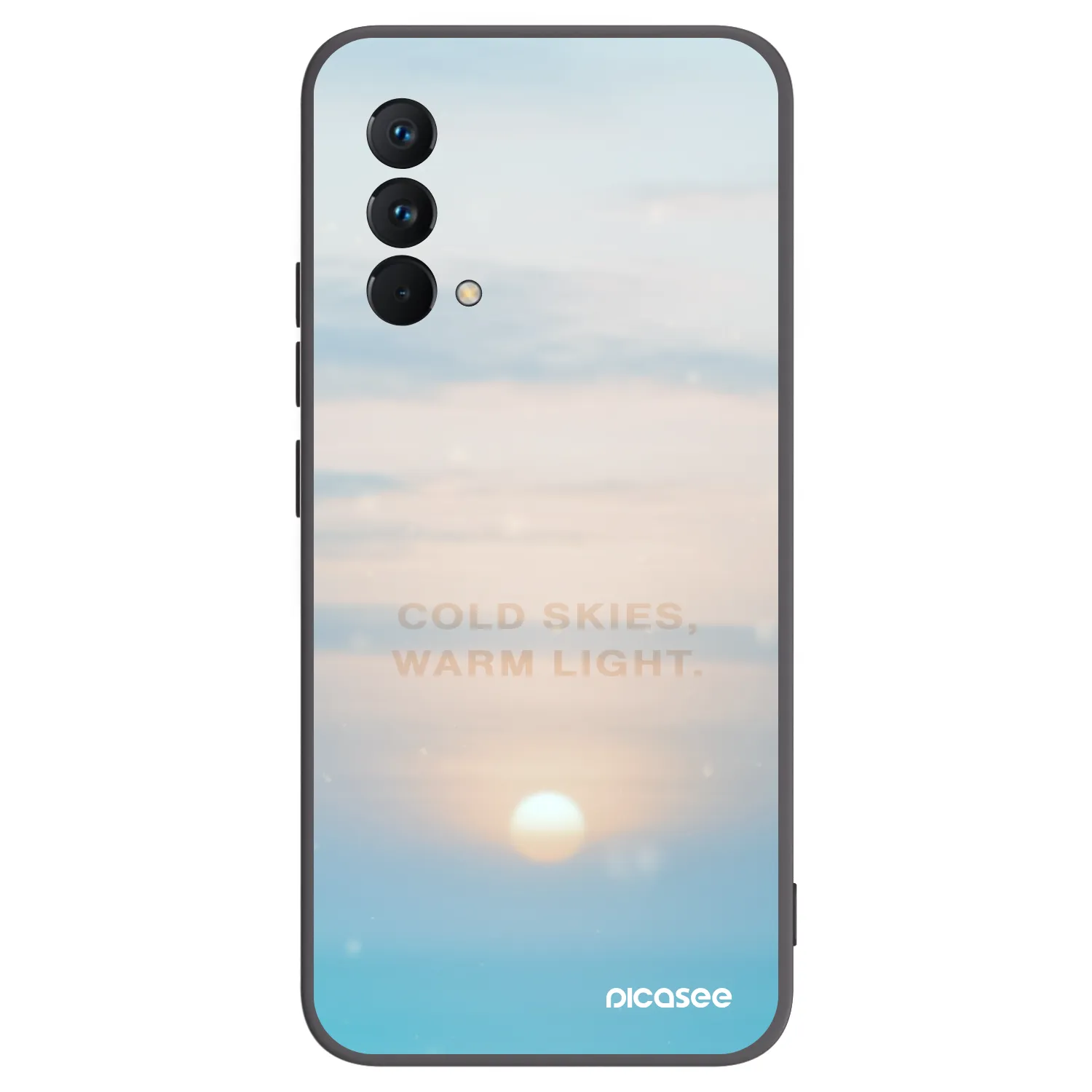 Picasee silikonski črni ovitek za Realme GT Master Edition 5G - COLD SKIES