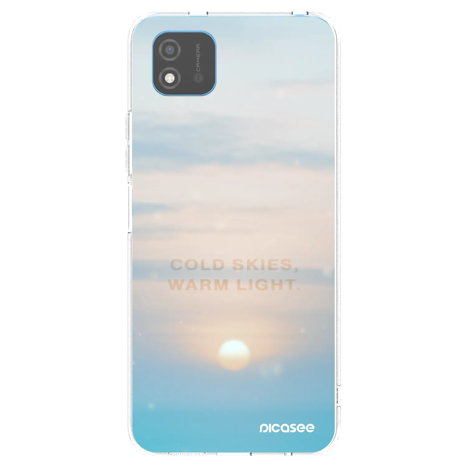 Picasee silikonski prozorni ovitek za Realme C11 (2021) - COLD SKIES