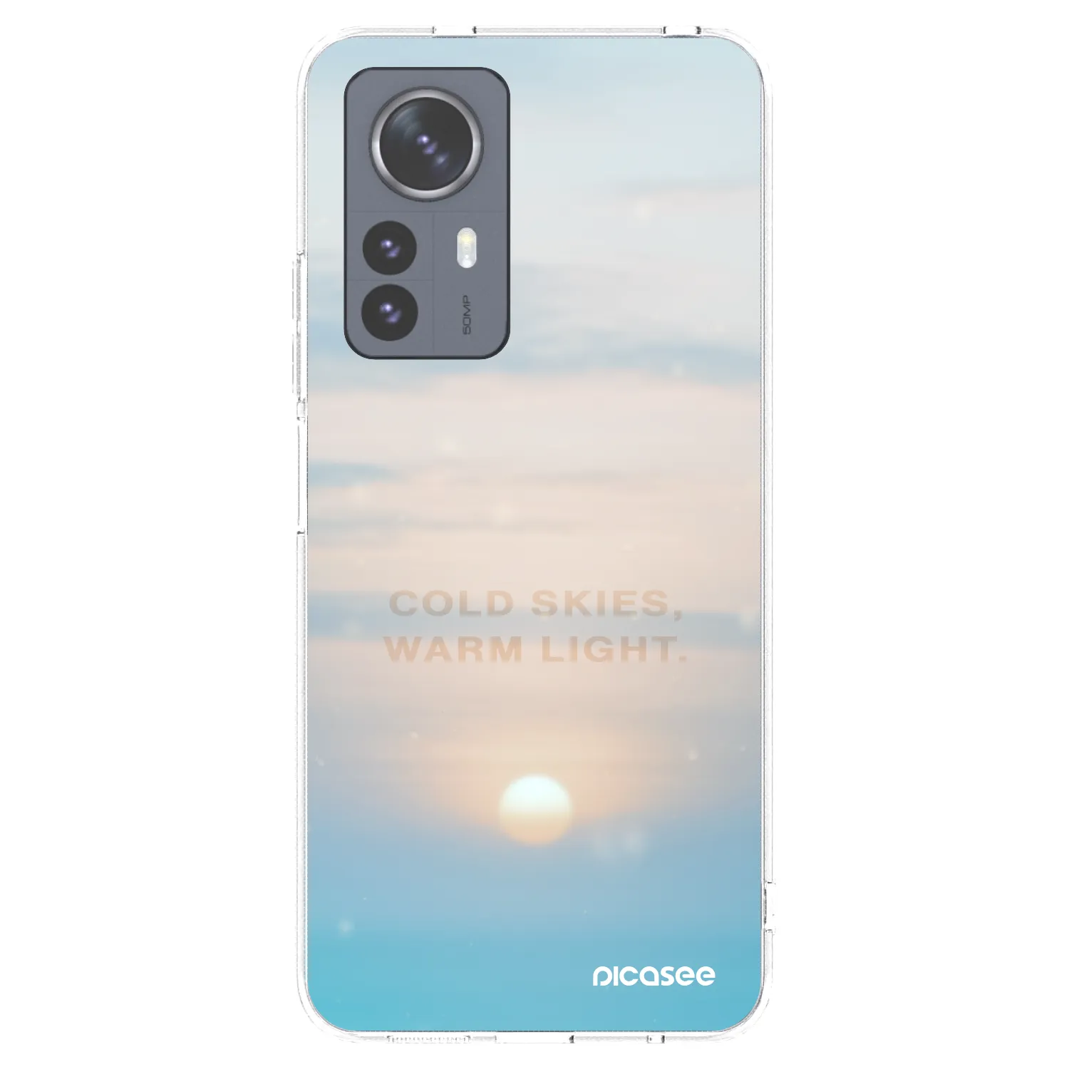 Picasee silikonski prozorni ovitek za Xiaomi 12 Pro - COLD SKIES
