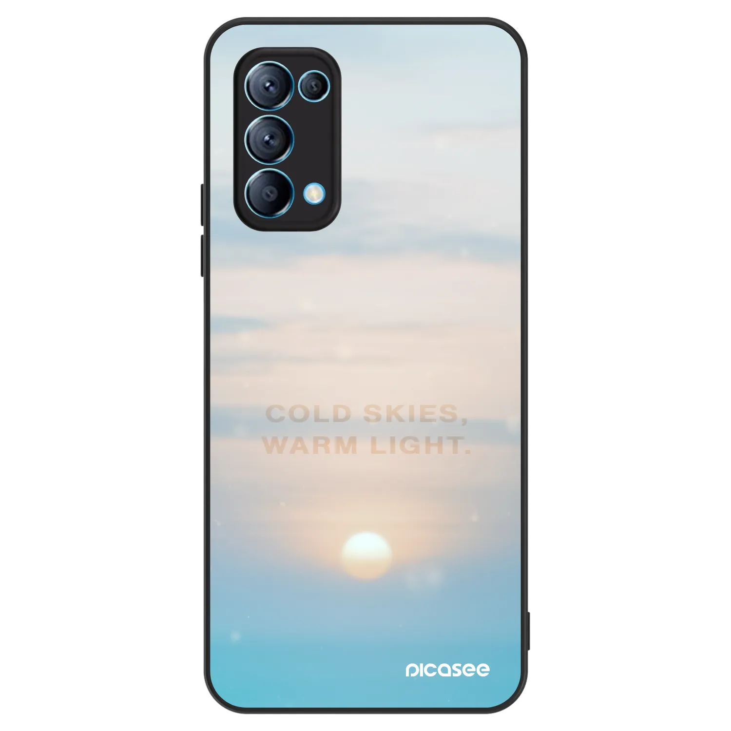 Picasee ULTIMATE CASE za OPPO A16s - COLD SKIES