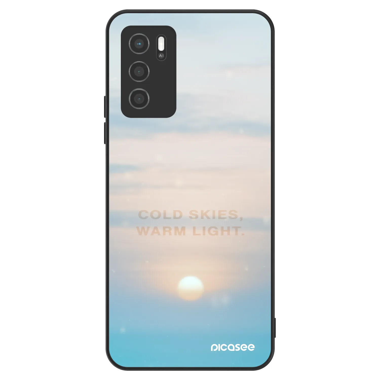 Picasee ULTIMATE CASE za OPPO A16s - COLD SKIES